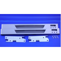 GENUINE  FISHER & PAYKEL DOUBLE, SINGLE DISHDRAWER HANDLE KIT DD606 WHITE