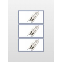 3x25w Westinghouse 916 Pyro Oven Halogen Lamp Light Bulb WVEP916SB 940001855