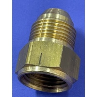 CARAVAN LPG HEATER BBQ Adaptor 3/8" BSP M x 3/8" SAE FF