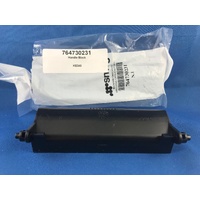 764730231 GENUINE SMEG DISHWASHER DOOR HANDLE LEVER BLACK SA8210X, SA8210X-1,