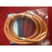 CARAVAN BBQ 5mm LPG HOSE 3/8" FEM. SAE FLAREX 3/8" MALE SAE FLARE 2000 MM LONG