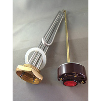 MIDEA HEATPUMP HEATER ELEMENT 3000W 1-1/4" BSP WITH ROD THERMOSTAT