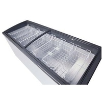 DELI SHOP SLIDING GLASS CHEST DISPLAY FREEZER DOOR LED 1815*695*860 SD651S