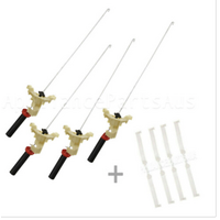 Fisher & Paykel Washer Tub Suspension Rod & Strap (4) Kit WA1068G1 WA8560G1