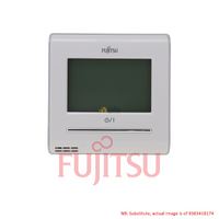 Genuine Fujitsu Air Conditioner REMOTE ASSY AR-WED1E FUJITSU SERVICE Suits: Fujitsu AUTG30KRLA | Part No: 9383418174