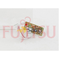 Genuine Fujitsu Air Conditioner DISPLAY PCB Assembly K05CY-0500HSE-D0 Suits: Fujitsu ASTA34JFC | Spare Part No: 9707210019