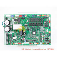 Genuine Fujitsu Air Conditioner PCB Assembly K07BB-0700HUE-C0 Suits: Fujitsu AJY108LALH | Spare Part No: 9707756043