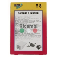 Vacuum cleaner bag for vacuum cleaner of Dirt Devil, Electrolux, Philips and more - Filterclean 000128-K for Miele