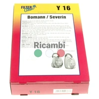 Vacuum cleaner bag for vacuum cleaner of Dirt Devil, Electrolux, Philips and more - Filterclean 000177-K for Miele