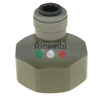 Drinking water system hose connector for American-style fridge of LG, Samsung - John Guest CI320816S for Midea