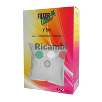 Vacuum cleaner bag for vacuum cleaner of AEG, Electrolux, LG and more - Filterclean FL0031-K for Miele