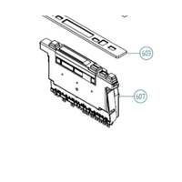 Asko Dishwasher D5893 Art 1065893156 and 1065893121 DW70.4 Pcb Before 12/2009