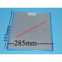 Asko Rangehood Aluminium Filter 353MM X 285MM 00383A
