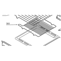 Baumatic Oven Wire Rack Insert for Grill Tray BK905SS BK264PSS