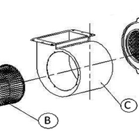 Baumatic Range Hood Rangehood Blower Case Cover F902SS, *SYB012