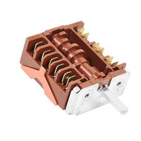 Beko Ariston Indesit Omega Everdure, Whirlpool Electrolux, Hot Plate Switch Single, 6 + O Position. 163100005