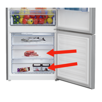 Beko Freezer Bottom Or Middle Bin Only Facia Cover 8700000209 BBM407PX K70415N