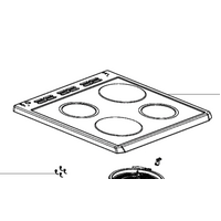 Beko Oven Cooktop Glass Ceramic BFC60VMW1 7737184312 7737184316
