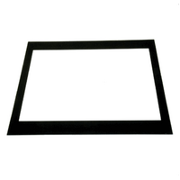 Beko Oven DOOR INNER GLASS Black Frame 773718432 7785988682 BFC63IPB
