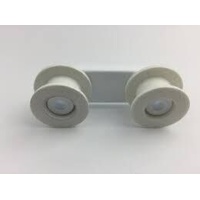 Blanco AEG Dishwasher Wall Mounted Rollers Rail Support BDW129, BDW203 ZIDW956 White