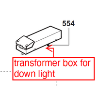 Blanco Rangehood Transformer Feeder RUL70X, RUL90X