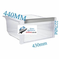 Bosch Fridge Section Middle Or Upper Veggie Bin ***