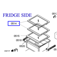 Bosch Fridge Side Top Or 2ND Shelf From Top KAN56V10AU, KAN58A40AU, KAN58A70AU, KAN58A50AU