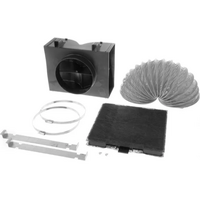 Bosch Neff Simense Standard Recirculation Kit for Extractor Hoods Including Charcoal Carbon Filter