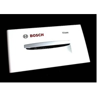 Bosch Washing Machine Dispenser Door Handle WAE24462AU