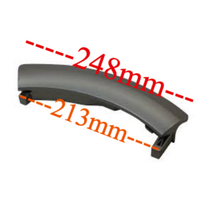 Bosch Washing Machine Door Handle WAS32741AU/18 Silver, Logixx 8 Sensitive 00751791