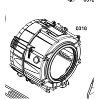Bosch Washing Machine Drum Assembly WAP28481AU/01 WAP28482AU/01