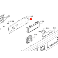 Bosch Washing Machine Pcb Moudle Display WAW28460AU/01