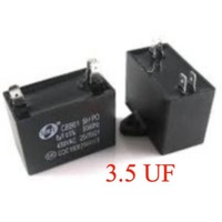 Capacitor 3.5 Uf 3.5UF, 450VAC, CBB61, Double Spade Terminal