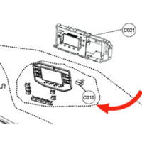 Classique Washing Machine Panel Bottoms CL55FLW *109002