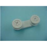 Dishwasher Upper Basket Roller Guide Support SNZ2003X, SNZ2004W, SNZ2004W1, SNZ2004X, SNZ2004X1, SNZ442S, SNZ643IS, Flat Shape