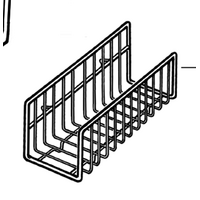 Elba and Fisher Paykel Freezer Bin E240BL, E240BR, RF240BCLW1, RF240BCRW1