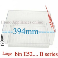 Elba & Fisher & Paykel Fridge – Large Veggie Bin / Freezer Bin (Version 2) – Suits Models E522BRXFDU, E522BRM – Part #836524