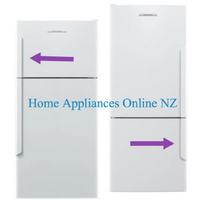 Elba Fisher Paykel Freezer Door Handle Short Curve Plastic, *0828P