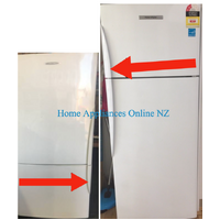 Elba Fisher Paykel Freezer Door Handle Small Curve Left Hand Hinge Freezer On Bottom E372B, **097