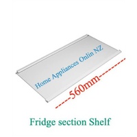Elba Fisher Paykel Fridge Glass Shelf Silver Trim E450, E331T, E372B, E381T, E402B, E411T, N395B, N369B, N325T, *362