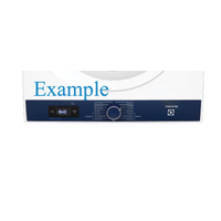 Electrolux Dryer Trim Insert Decal Reverse Inverted EDV605HDWA, EDV605HQWA