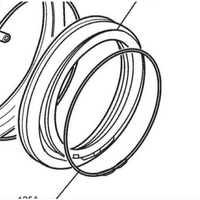 Electrolux Washing Machine Door Seal Gasket EWW14912