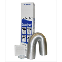 Fisher Paykel and Other Brand Dryer Ventilation Kit Rangehood Eave Vent Kit -Semi- Rigid Ducting -150MM Outlet