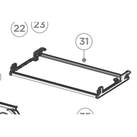 Fisher & Paykel Assy Light Ceiling Panel Or Cover RS30 RS7621