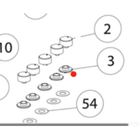 Fisher Paykel Cooktop Knob Bezel CG905DWFCX1