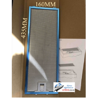 Fisher Paykel Delonghi Aluminum Filter HP601CSX2, HP60ICSX2, HP601CSX3, HP60ICSX3
