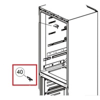Fisher & Paykel Haier Fridge Hinge Middle Left hand HBM450WH! HBM450SA1