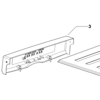 Fisher Paykel Dryer Control Panel DE45F56EW, DE50F56E1