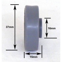 Fisher Paykel Elba Haier Parmco Dishwasher Lower Basket Only Wheel No Axle ***00964