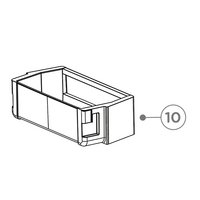 Fisher Paykel Fridge Door Shelf Bottle Shelf RF605Q